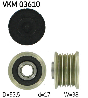 SKF Generatorfreilauf